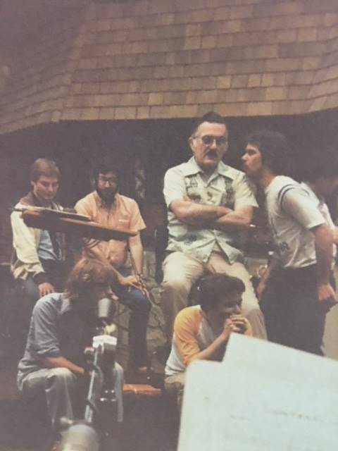 NTSU recording session, w: Leon Breeden, 1981